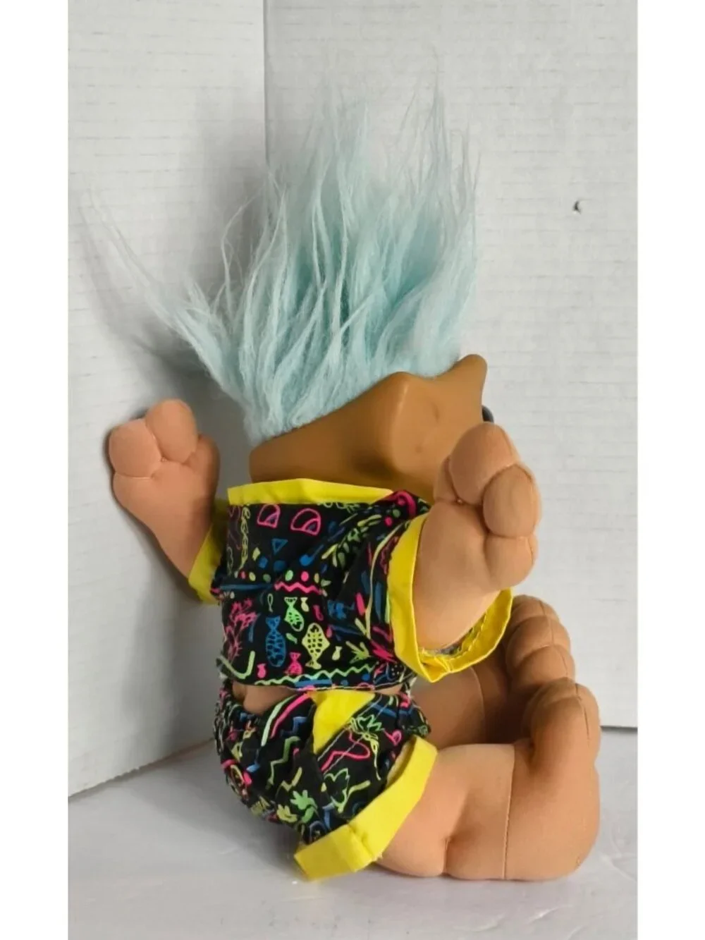 Vtg Ace Novelty Treasure Troll Doll 12